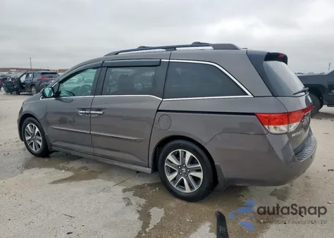 2015 Honda Odyssey Touring из США, поврежденный, VIN 5FNRL5H96FB082857